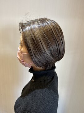 ヘアーアンドビュー ティーリタ 蕨(RITA) 大人ショート×ニュアンスハイライトカラー