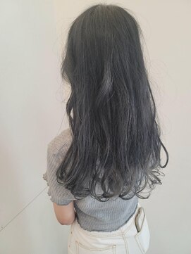 イザ(IZA) ブルーブラック×シルバーグラデーション