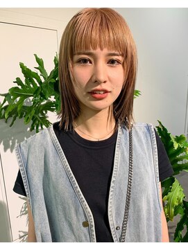 パークレター(Park.LETTER) ブリーチ×レイヤー×透明感＝かわいい