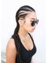 ラブ ロック Love' Lock&nbsp;コーンロウ・ブレイズ、成人式、成人式ヘア、ドレッド、ブラック