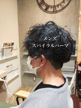 シネマ 祇園(CINEMA) メンズスパイラルパーマ◎