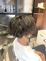 アウル 心斎橋(owl)&nbsp;黒髪×センターパート×ツイストスパイラル×ミディアム