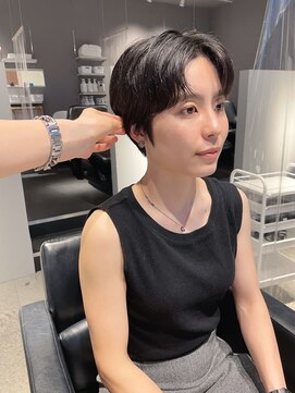 ヘアーエスクールシーユー 枚方T-SITE店(hair S.COEUR×Cu) ハンサムショート
