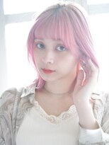 カルラ(Karra) 【karra 蒲田】ブリーチオンカラー／アニメカラー／ピンク