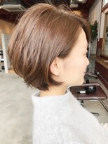 ルーファス メグロ(Ruufus Meguro) 大人かわいい ショートボブ 前下がりボブ ひし形シルエットUP