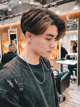 ルースト 渋谷店(ROOST) ディカプリオ/外国人風ヘア/かきあげショート