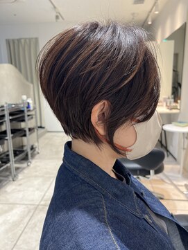 ナイン バイ アソビ 銀座(Nyne by asobi) 30代40代50代◎絶壁解消/白髪ぼかし/大人ショートボブ【Nyne】