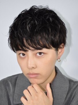 プレミアムバーバー 新宿店(PREMIUM BARBER produce by HIRO GINZA) マッシュヘア