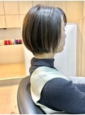 似合わせカット　グラボブショート