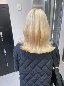 ベレーザシェルト(Beleza scelto) 5982シルキーベージュハイライトグラデーションハイトーンカラー