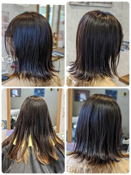 ルシア(Rucia) 切りっぱなしボブ