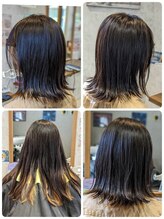 ルシア(Rucia) 切りっぱなしボブ