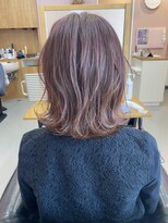オギノ(ogino) ピンクカラーレイヤースタイル