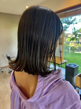 ヘアールームフルール(Hair room Fleur) オリーブベージュカラー