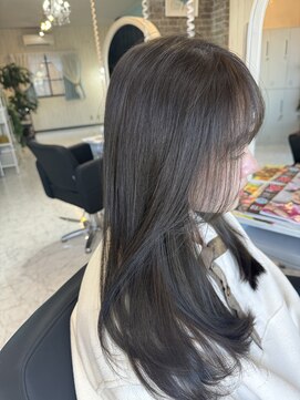 リング(Ring) ブリーチなしダブルカラー☆くすみベージュ