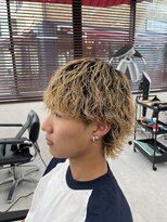 ザ ワンアンドオンリー シズオカ(The one and only. Shizuoka)&nbsp;ブリーチ毛波巻きウルフ