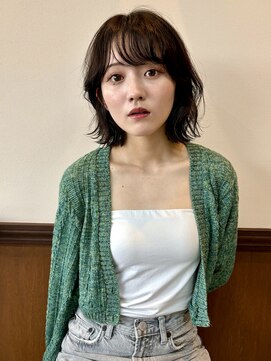 エンベロープス 中目黒(Envelopes) ボブパーマ/プードルパーマ/ショコラブラウン/レイヤーカット