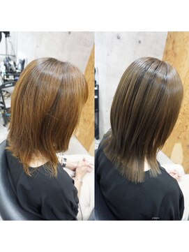 ヘアテリア リュウ 大塚(hair teria ryu) 縮毛矯正/髪質改善/艶髪ストレート/艶カラー