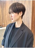 大人マッシュショート/ハンサムショート/ショートヘア/30代40代