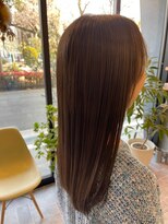 ハクバイジェービー 稲毛(hak by jb) 似合わせカット/メルディカラー/フェミニンロング
