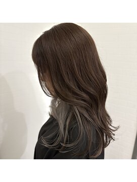 テトルヘアーズ(TETRU HAIRS) インナー　イヤリング　デザインカラー