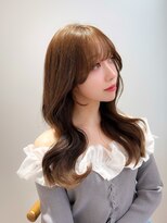 ロンドエニカ 大宮(Lond enika)&nbsp;イメチェン外ハネボブ美髪ワイドバング顔周りレイヤーカット