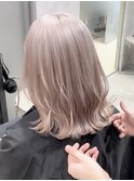 ホワイトブロンドラベンダーミルクティーチェリーブラウン
