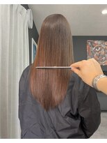 ウノ(Uno)&nbsp;透明感のある白髪染め+髪質改善カット