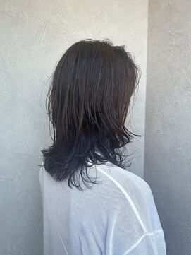 ランプヘアーデザイン(LAMP HAIR DESIGN) 【大森 智博】ミディアムレイヤー/パーマスタイル