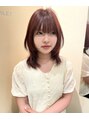 ブレス 布施店(brace) 韓国レイヤー×オレンジブラウン