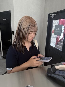 エス 天満扇町(esu) kr167アンブレラカラー/ツートンカラー/デザインカラー/wカラー