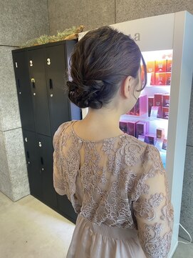 リンダテーラ(Linda tela) 【札幌白石】シニヨン/ヘアセット/結婚式/およばれ