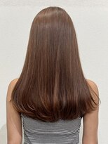 アイビー(ivy)&nbsp;ショコラブラウン髪質改善美髪ストレート透明感韓国風秋カラー