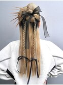 カチモリヘアアレンジ☆推し活オタ活ヘアセットヘアメイク渋谷