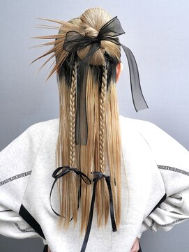 カチモリヘアアレンジ☆推し活オタ活ヘアセットヘアメイク渋谷