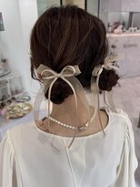 モナバイルーブル(MONA by Louvre)&nbsp;【MONA名古屋駅/名駅】ツインお団子アレンジ/ヘアセット