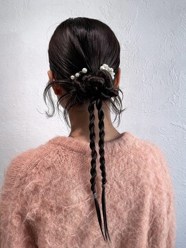 カチモリヘア ヘアアレンジ 成人式 卒業式 お呼ばれヘア