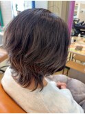柔らかパーマスタイル