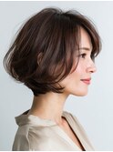 クラゲヘアー/小顔/ココアベージュ/オリーブグレー/川西
