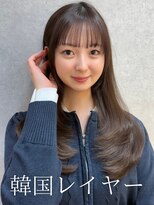 エース 梅田(ace)&nbsp;韓国レイヤー/レイヤーカット/顔周りカット/顔周りレイヤー