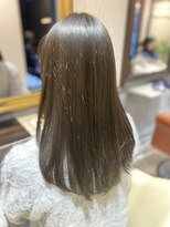 トウカ 南行徳店(TOUKA)&nbsp;レイヤーセミロング/グレージュ/ショコラブラウン[南行徳/浦安]