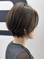 ブレス ヘアデザイン(BLESS hair design)&nbsp;静岡駅ショートボブショートカット顔まわりレイヤーカット韓国風