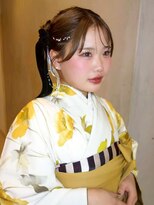 リアン(Lien) 卒業式ヘアアレンジ/着付け/和装ヘアセット/一つ結びアレンジ