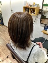 ノヤマ(NOYAMA)&nbsp;白髪ぼかしハイライト
