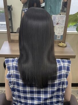 アンフィニー 銀座(ANFINI) 髪質改善カラー×艶感ストレートロング