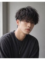 アイトーキョー 名古屋栄(AI TOKYO)&nbsp;ニュアンスパーマ/フェザーパーマ/センターパート/名古屋/栄