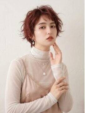 アールイーノウン 阿倍野区昭和町店(re; nown) 大人可愛い30代40代50代小顔マッシュショート丸みショート