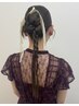 センリ担当【アクセ付×立体リボン】推し活！結婚式参列など！デザインセット