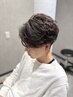 【平日】メンズカット+ケアストレート+TR 3step ￥23100→￥19600