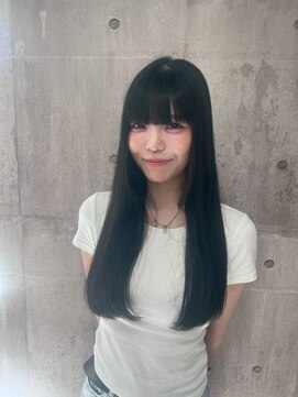 ワンズミラー 海老名店(ONE's MIRROR) ハッシュカットグレージュデザインカラーツートンカラー
